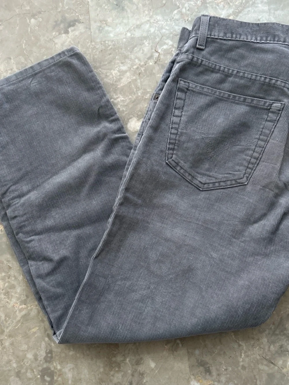 Vintage 2006 Levi’s 559 Corduroy Pants 32x30 Gray Relaxed Straight Y2K